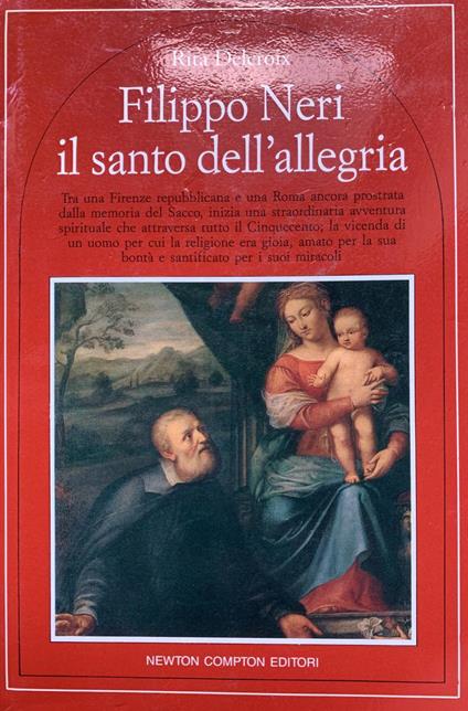 Filippo Neri. Il santo dell'allegria - Rita Delcroix - copertina