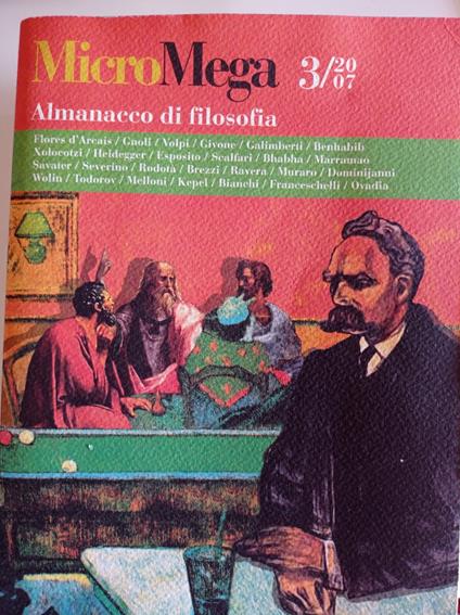MicroMega 3/2007 - copertina