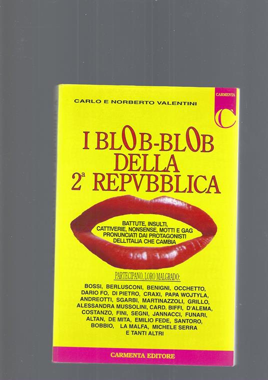 I Blob-Blob Della Ii Repubblica - copertina