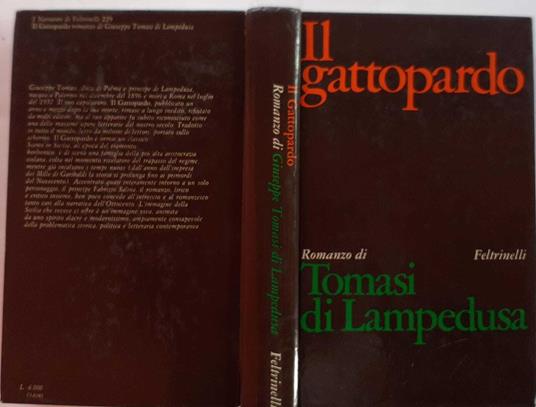 Il gattopardo - Tomasi di Lampedusa Giuseppe - copertina