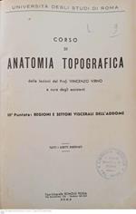 Corso di anatomia topografica. 3 puntata: regioni e settori viscerali dell'addome