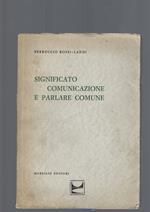 Significato, comunicazione e parlare comune