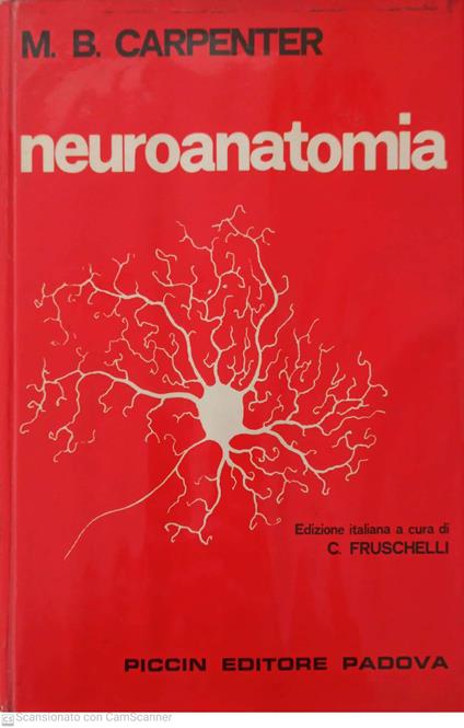 Neuroanatomia - Malcom B. Carpenter - copertina