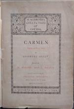 Carmen. Opera in Four Acts