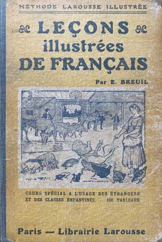 Lecons illustrees de Francais - copertina