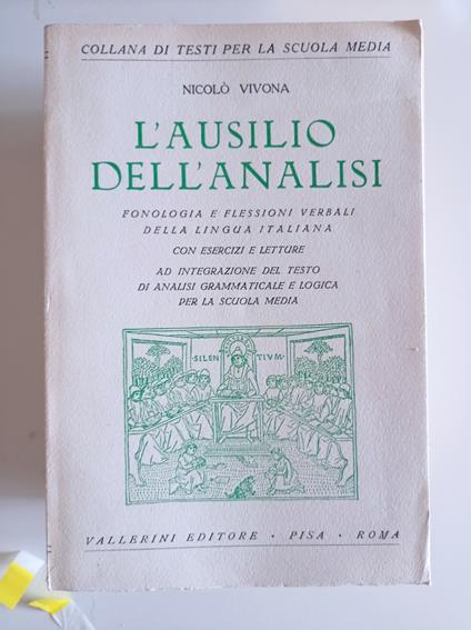 L' ausilio dell'analisi - copertina