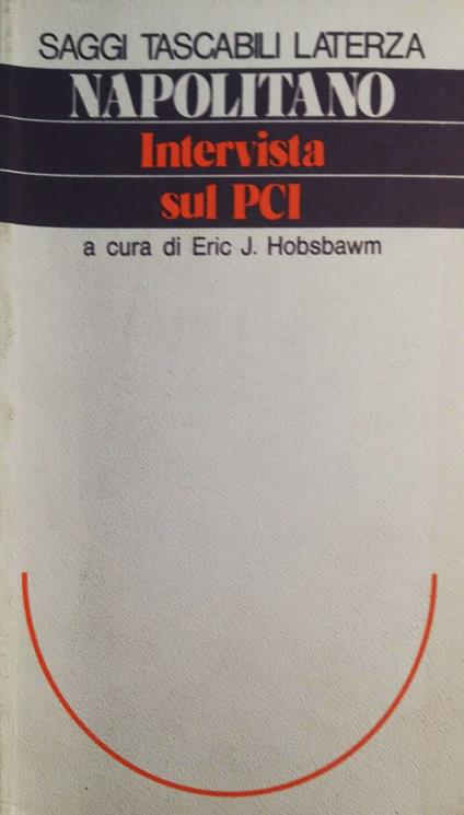 Intervista sul PCI - Giorgio Napolitano - copertina