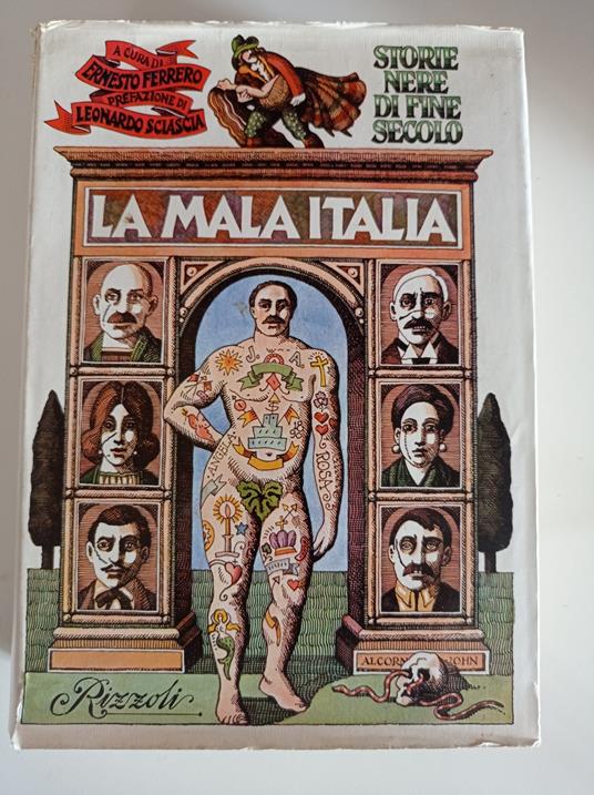 La Mala Italia - Ernesto Ferrero - copertina