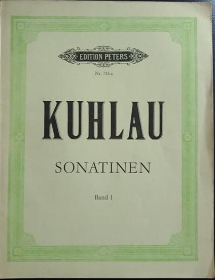 Sonatinen. Fur klavier - copertina