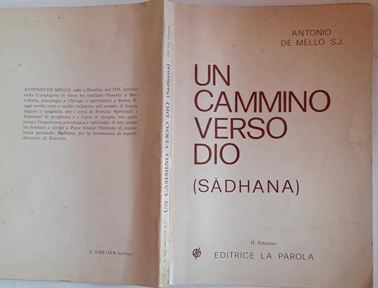 Un cammino verso Dio (Sàdhana) - copertina