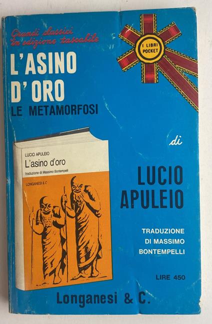 L' asino d'oro. Le metamorfosi - Apuleio - copertina