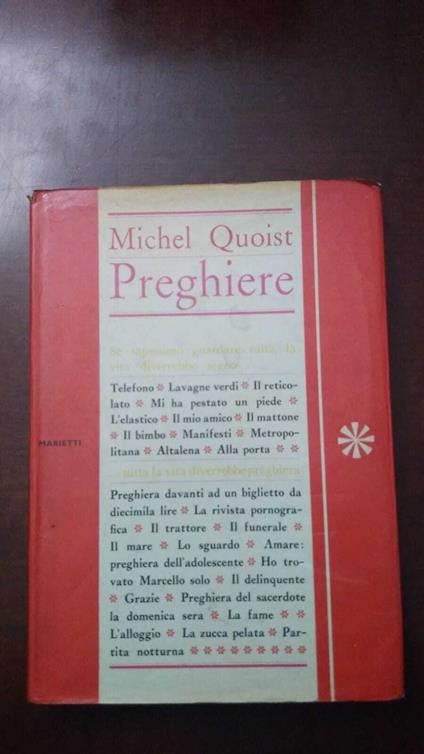 Preghiere - Michel Quoist - copertina