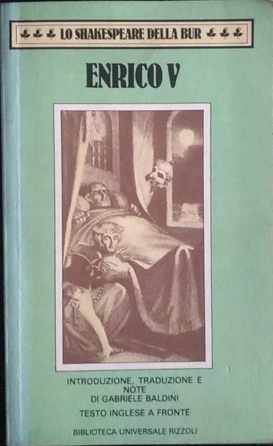 Enrico V - William Shakespeare - copertina