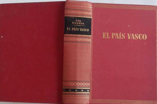 El País Vasco - Pio Baroja - copertina