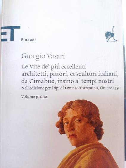 Le vite de' più eccellenti architetti, pittori, et scultori italiani. Vol. 1 - Giorgio Vasari - copertina