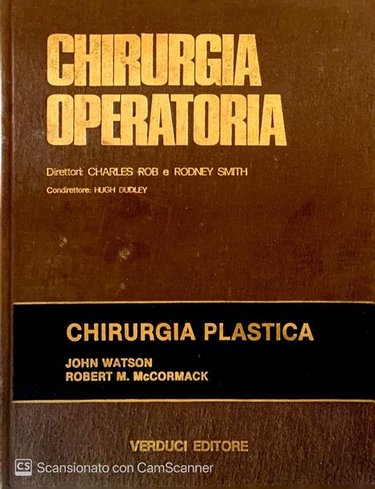 Chirurgia operatoria. Chirurgia plastica - copertina