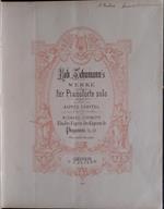 Werke fur Pianoforte solo