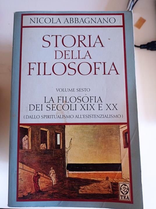 La filosofia dei secoli XIX e XX. Dallo spiritualismo all'esistenzialismo Vol. 6 - Nicola Abbagnano - copertina