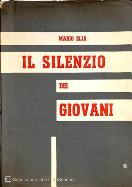 Il silenzio dei giovani - Mario Elia - copertina