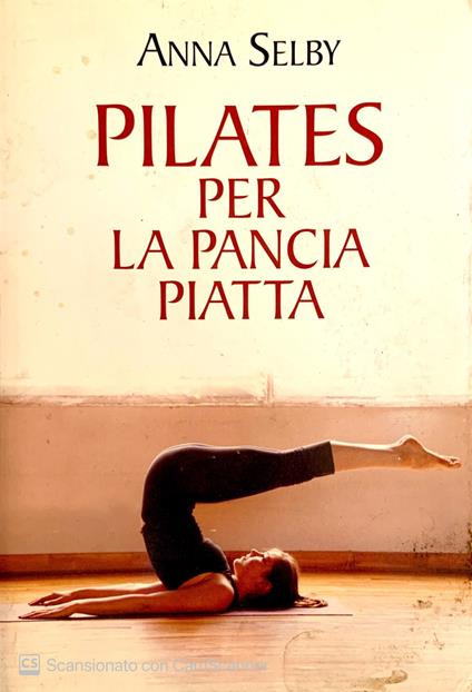 Pilates per la pancia piatta - Anna Selby - copertina