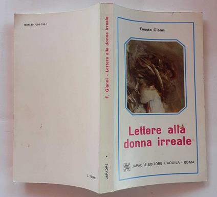 Lettere alla donna irreale - copertina