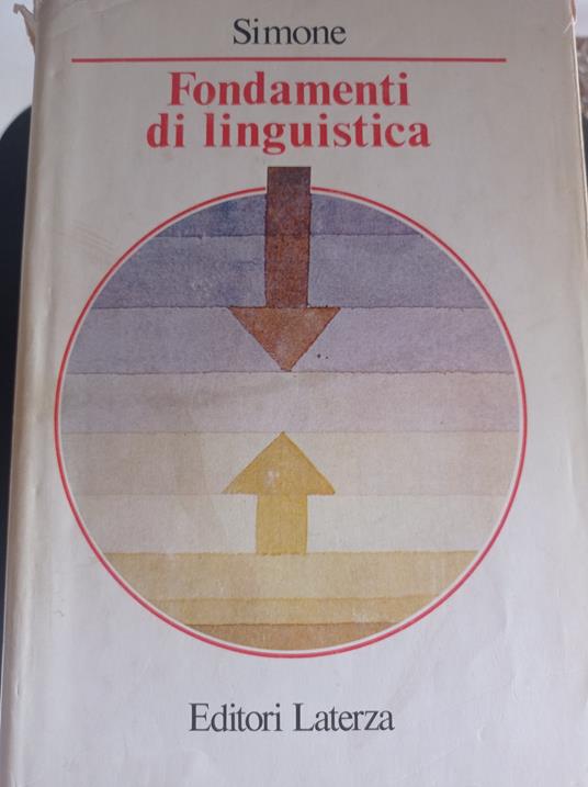 Fondamenti di linguistica - Raffaele Simone - copertina