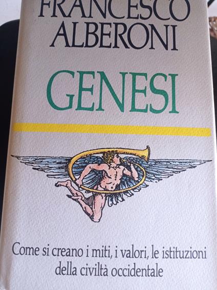 Genesi - Francesco Alberoni - copertina
