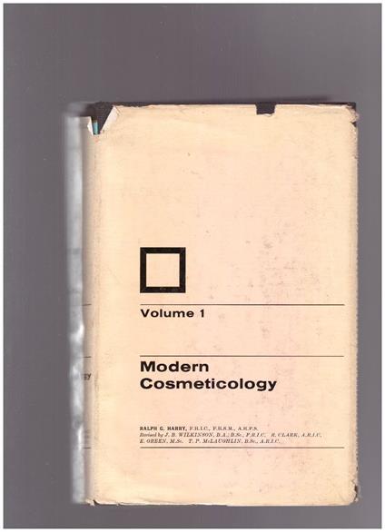 Modern Cosmeticology Volume 1 - copertina