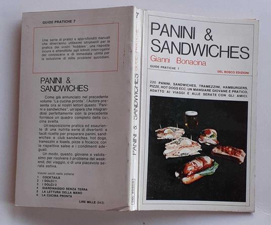Panini & sandwiches - Gianni Bonacina - copertina