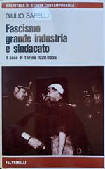 Fascismo grande industria e sindacato. Il caso di Torino 1929\1935