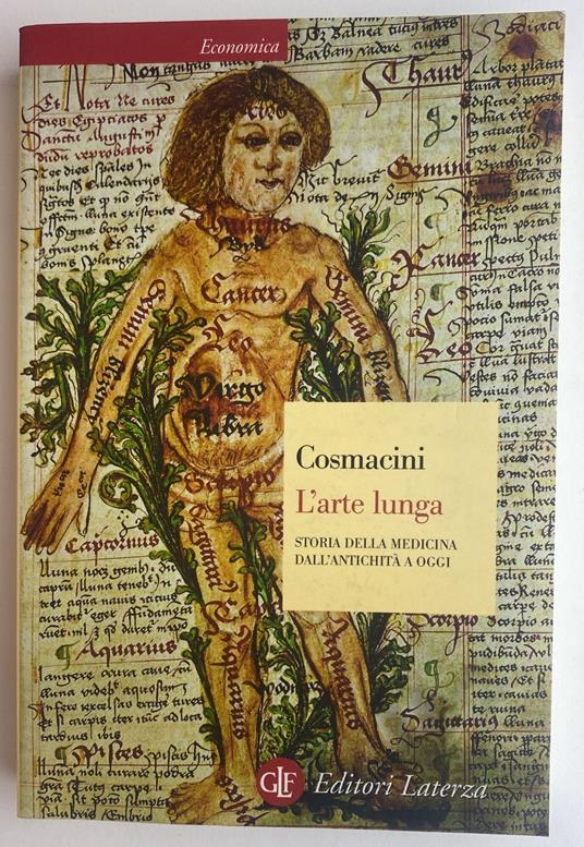 L' arte lunga. Storia della medicina dall'antichità a oggi - Giorgio Cosmacini - copertina