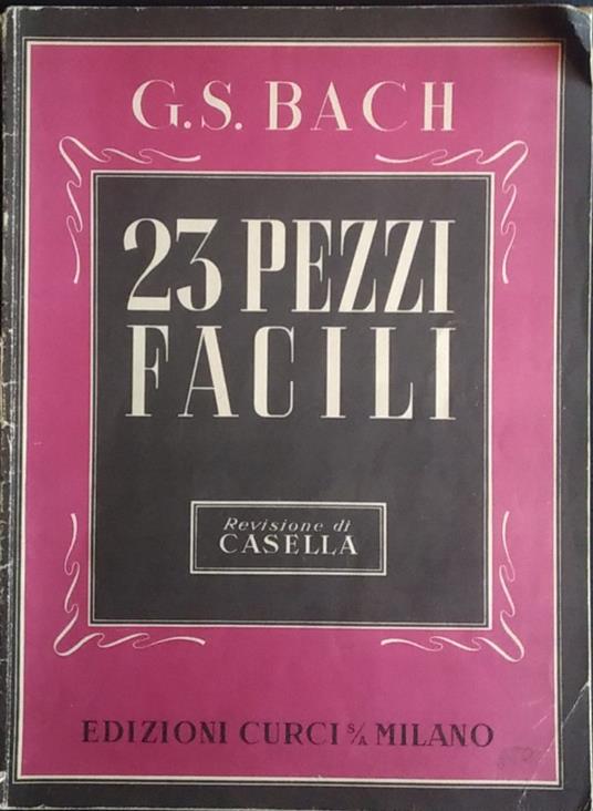 23 pezzi facili - S. J. Weiner - copertina
