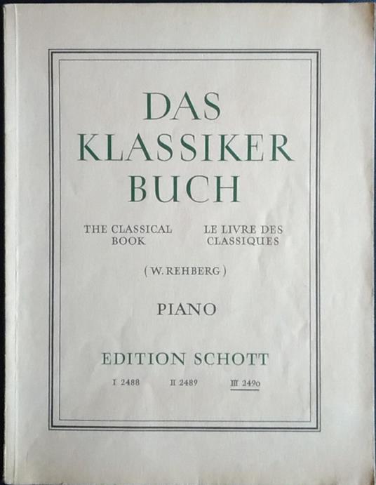 Das Klassiker Buch. Volume 2 - copertina