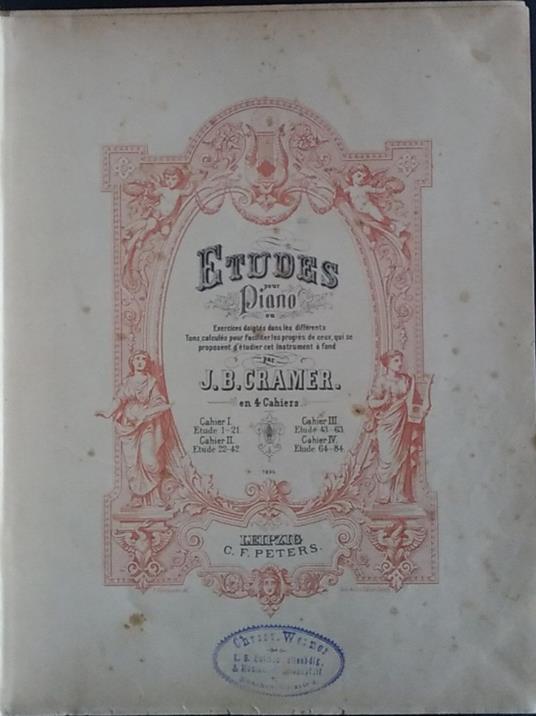 Etudes pour Piano - copertina