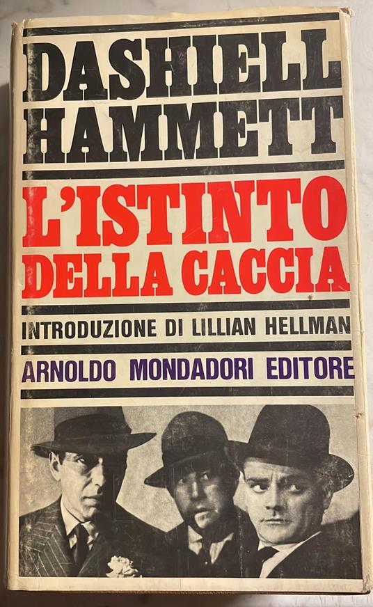 L' istinto della caccia - Dashiell Hammett - copertina