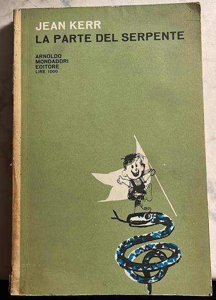 La parte del serpente - Jean Kerr - copertina