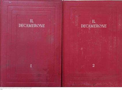 Il Decamerone. Vol. 1-2 - Giovanni Boccaccio - copertina