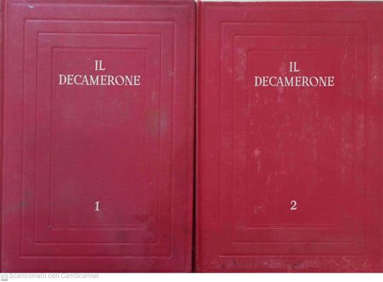 Il Decamerone. Vol. 1-2 - Giovanni Boccaccio - copertina