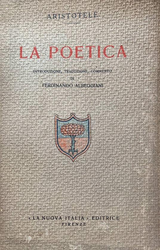 La poetica - Aristotele - copertina
