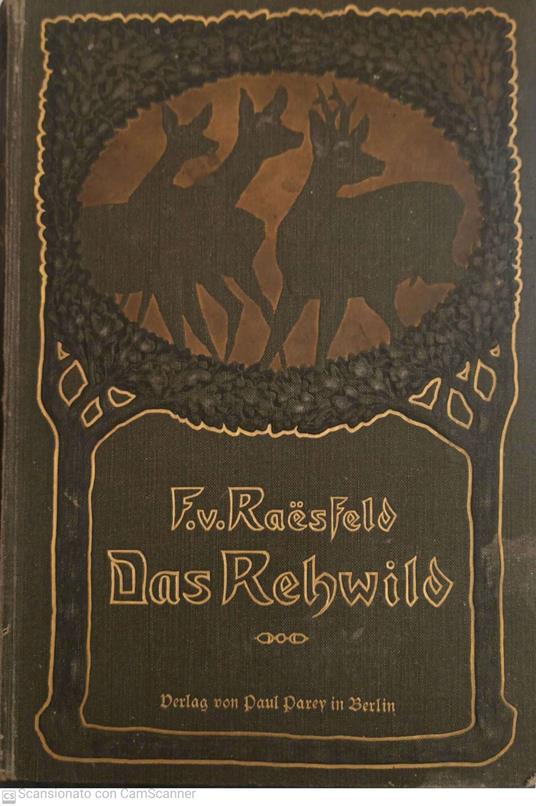 Das Rehwild - copertina