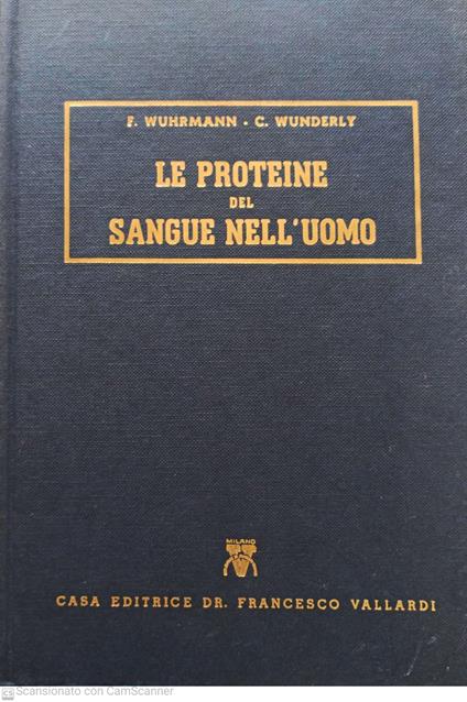Le proteine del sangue nell'uomo - copertina