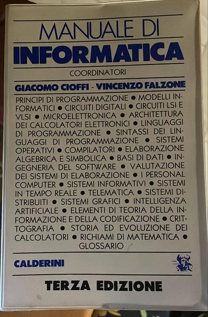 Manuale di informatica - copertina