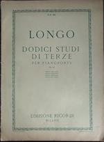 Dodici studi di terze per pianoforte