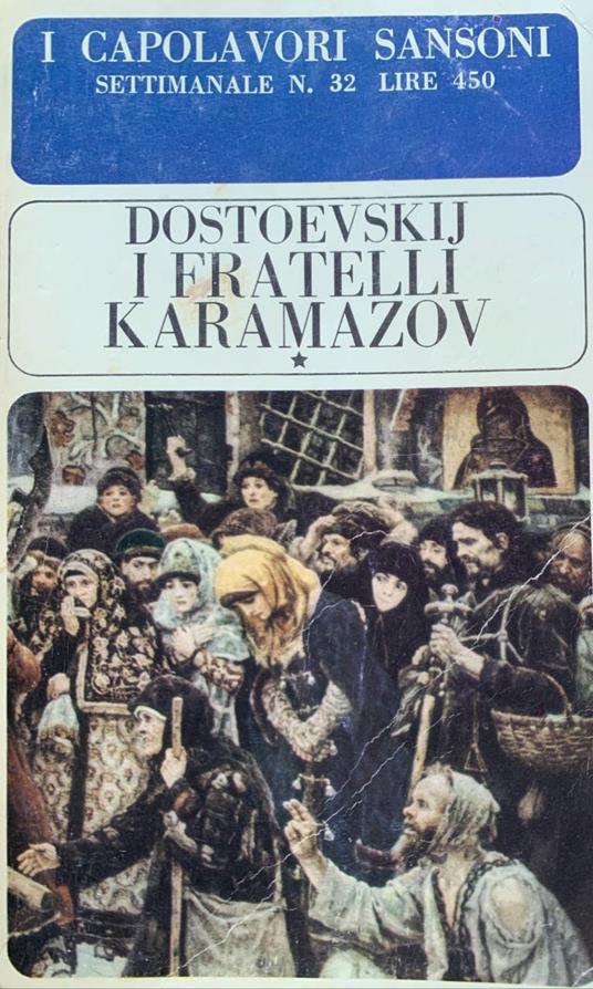 I fratelli Karamazov - Fëdor Dostoevskij - copertina