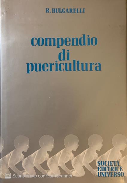 Compendio di puericultura - copertina