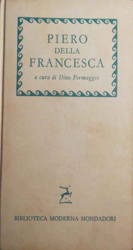 Piero della Francesca - Dino Formaggio - copertina