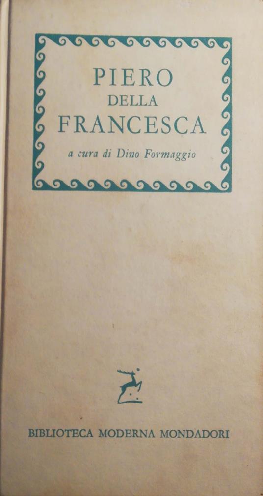 Piero della Francesca - Dino Formaggio - copertina