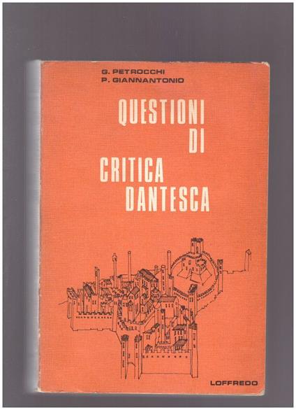Questioni di critica dantesca - copertina