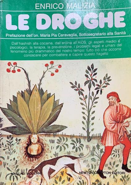Le droghe - Enrico Malizia - copertina