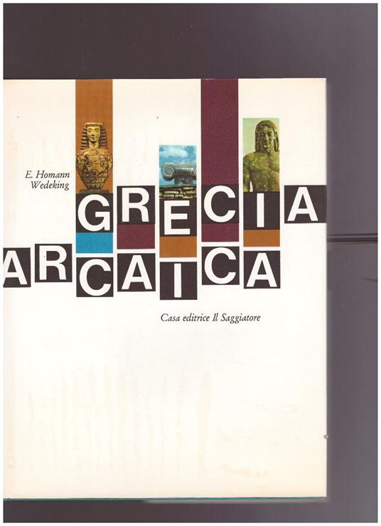 Grecia Arcaica - copertina